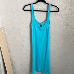 Ribbed t-shirt dress